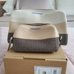 Rothy's Universal Pouch Set Coco NEW